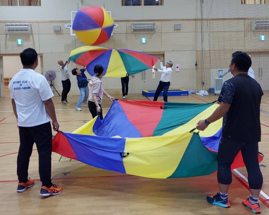 社会奉仕事業 みんなで学ぶスポーツの輪in呉竹